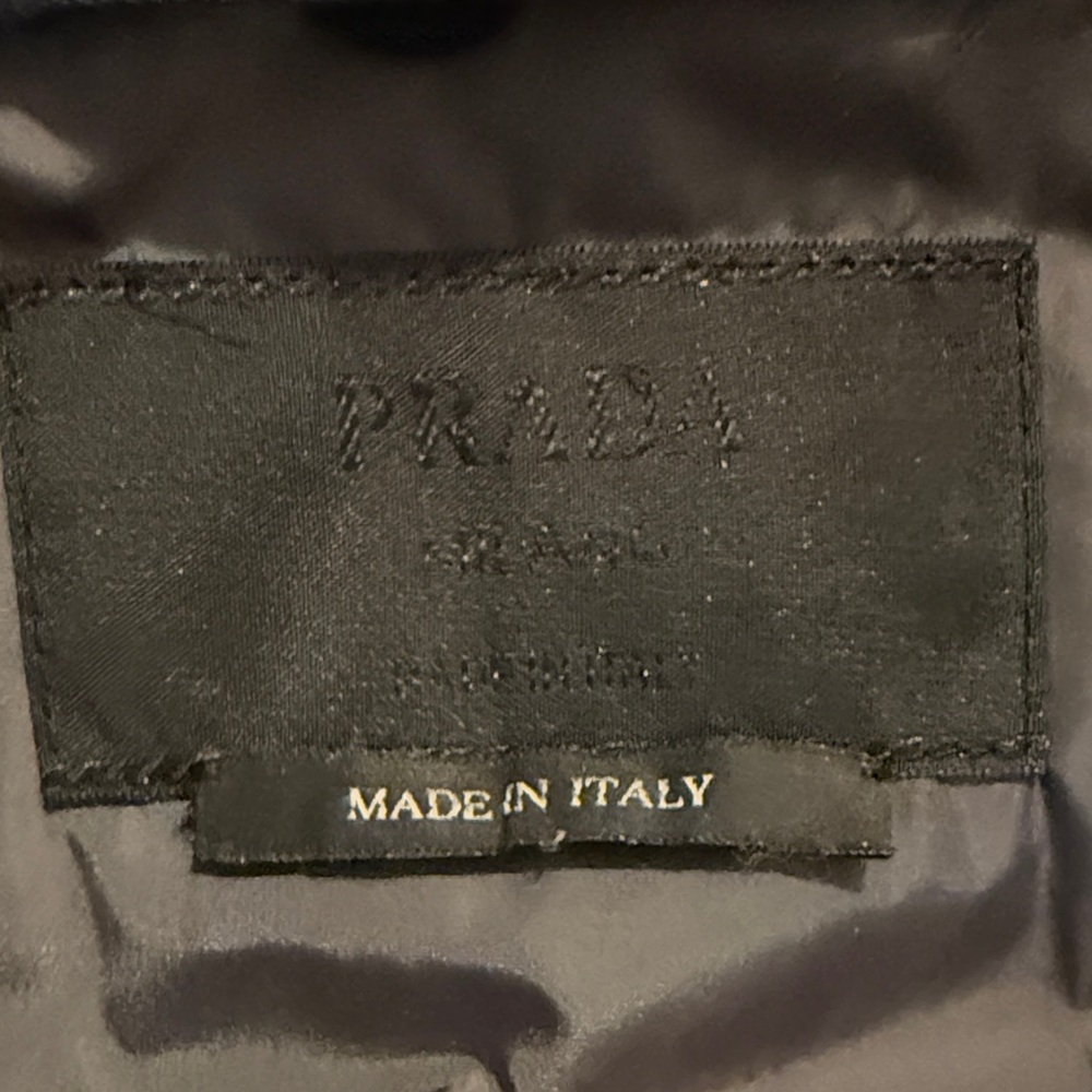 Prada Men's Black Trench Coat - image 2